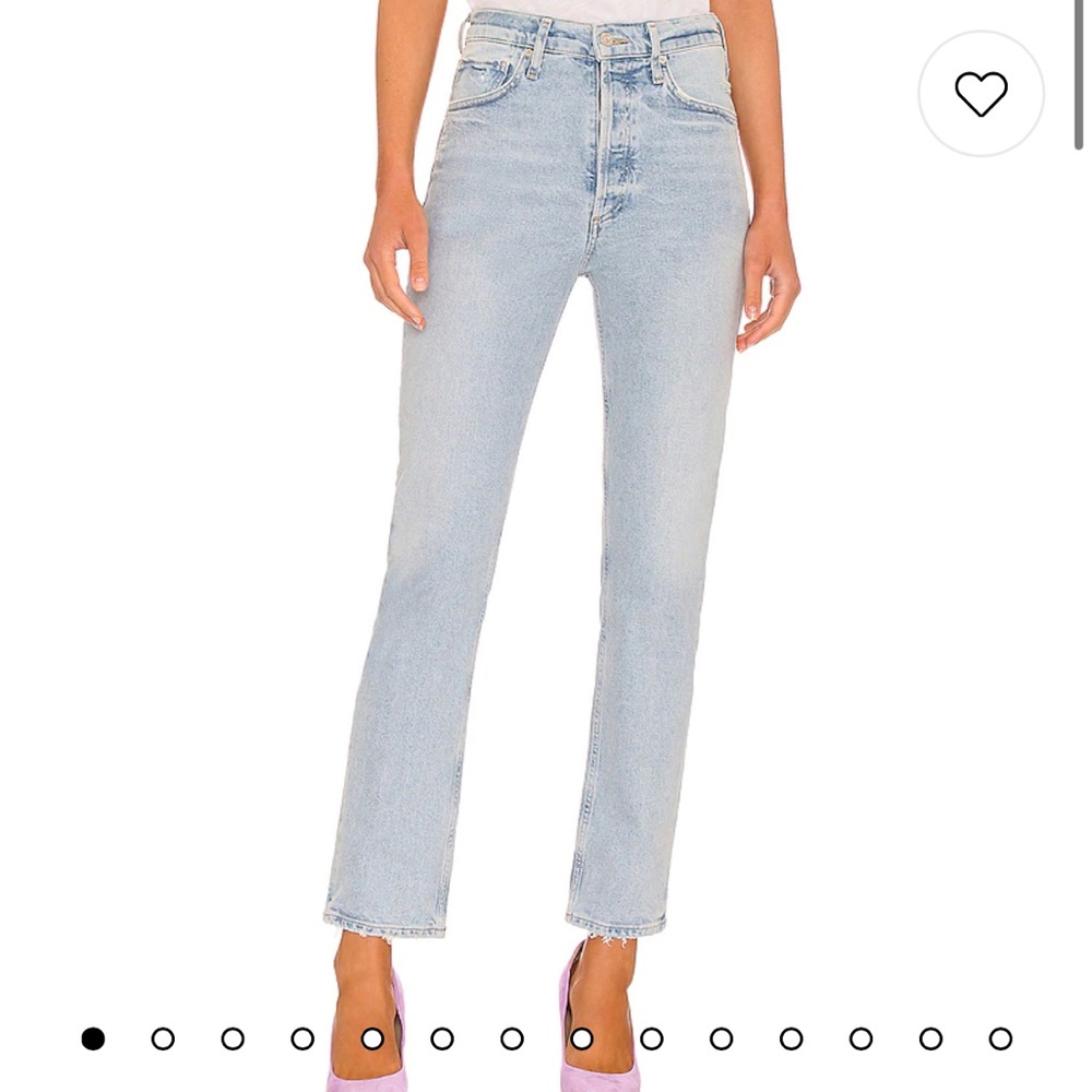 CITIZEN OF HUMANITY SABINE JEANS WHISTLE NWT